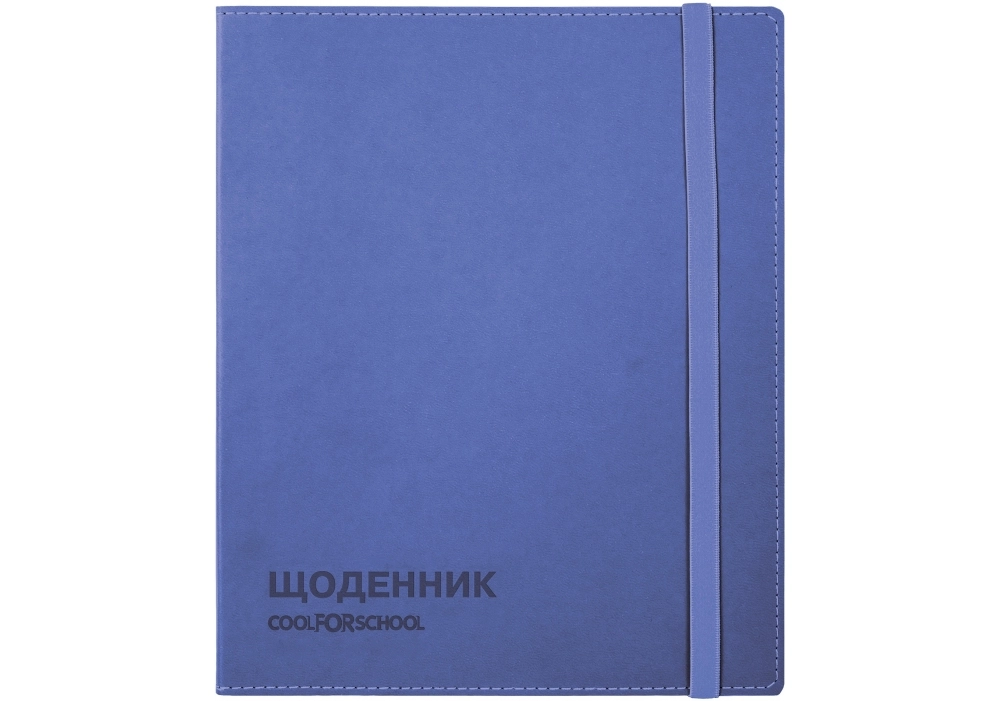 Щоденник  CFS шкільний CF29936-02 синій