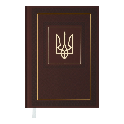 Щоденник датований А5 2024 NATION BUROMAX коричневий BM.2199-25
