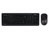 Комплект бездротовий клавіатура та миша A4Tech FG1012 (Black)