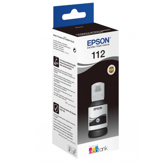 Чорнило Epson 112 Чорне 127 мл (C13T06C14A)