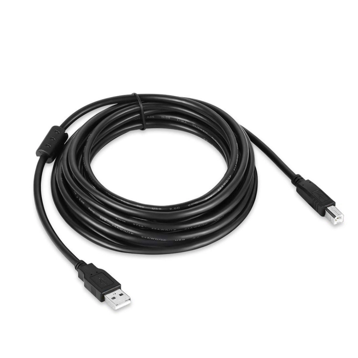 Кабель для принтера USB 2.0 AM/BM 3.0m black ColorWay (CW-CBUB073-BK)