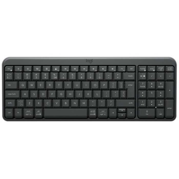 Клавiатура бездротова Logitech K250 Graphite (920-013822)