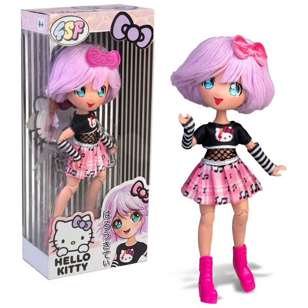 Іграшка Лялька 4SF MANGA DOLLS серії Hello Kitty – ТЕДДІ РОК HKTF0100