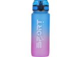 Пляшка для води Optima Gradient 800 мл синя з рожевим O51944