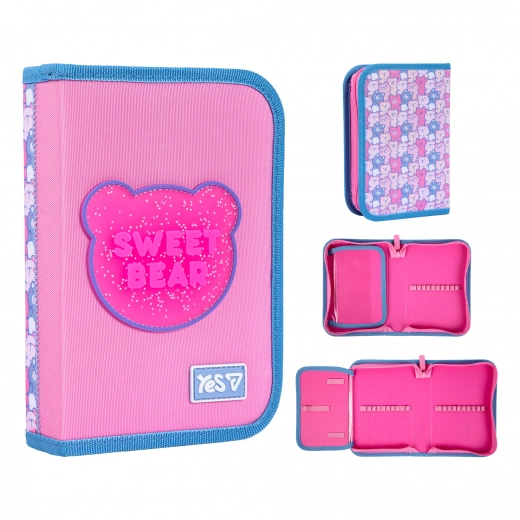 Пенал твердий Yes одинарний з клапаном HP-03 Sweet Bear 533729 533729