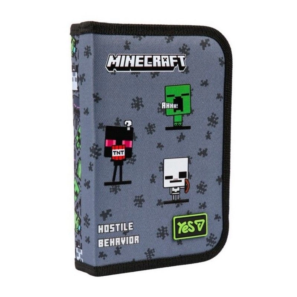 Пенал твердий Yes одинарний з двома клапанами HP-04 Minecraft Reality 533744 533744 — 