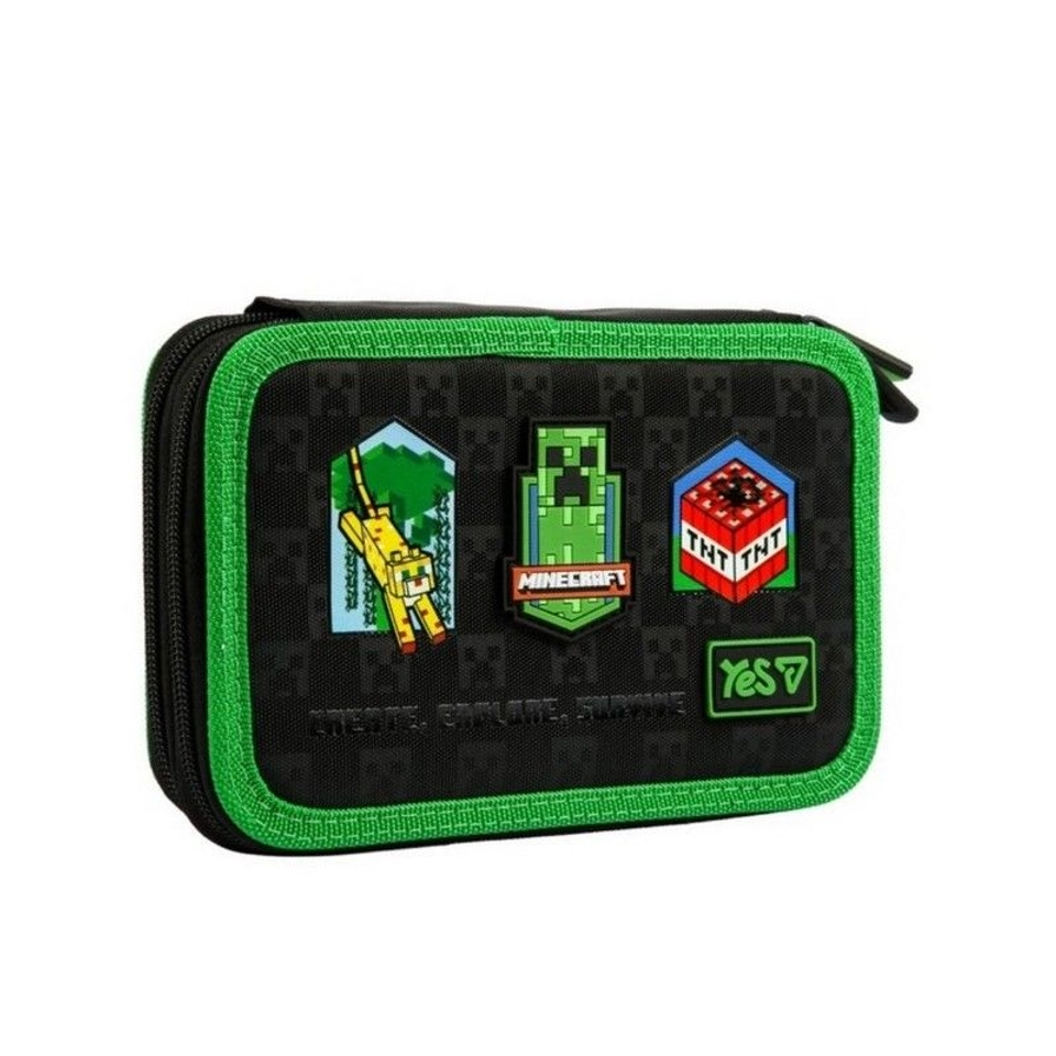 Пенал твердий Yes подвійний HP-01 Minecraft Adventure 533718 533718 — 