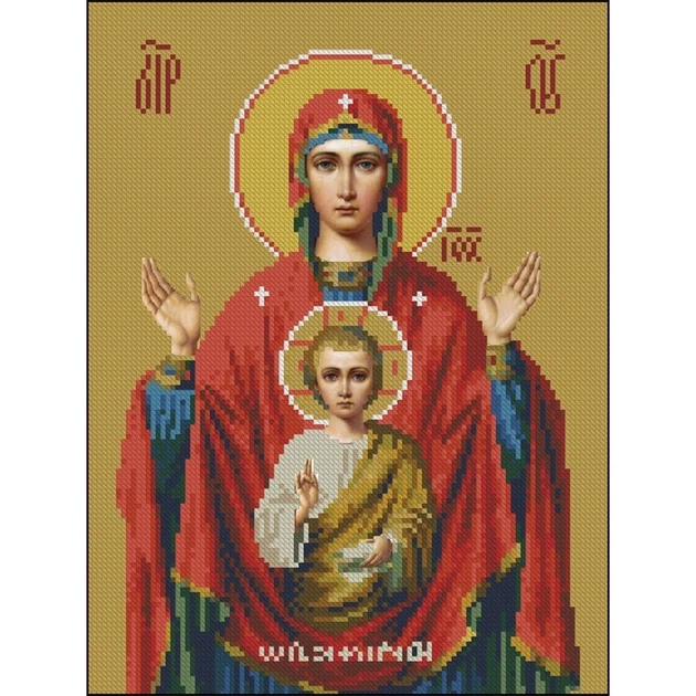 Алмазна мозаїка Strateg Мати 30×40 см — фото 2