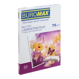 ПЛІВКА ДЛЯ ЛАМІНУВАННЯ А4 BUROMAX (75mic,100шт.) (BM.7722) 75 mic. A4