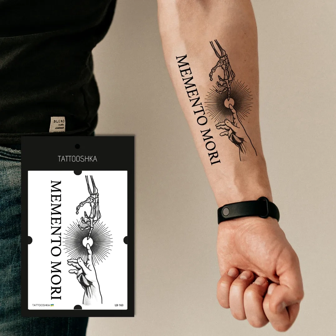 Тимчасове тату Tattooshka Мементо Морі LB-163