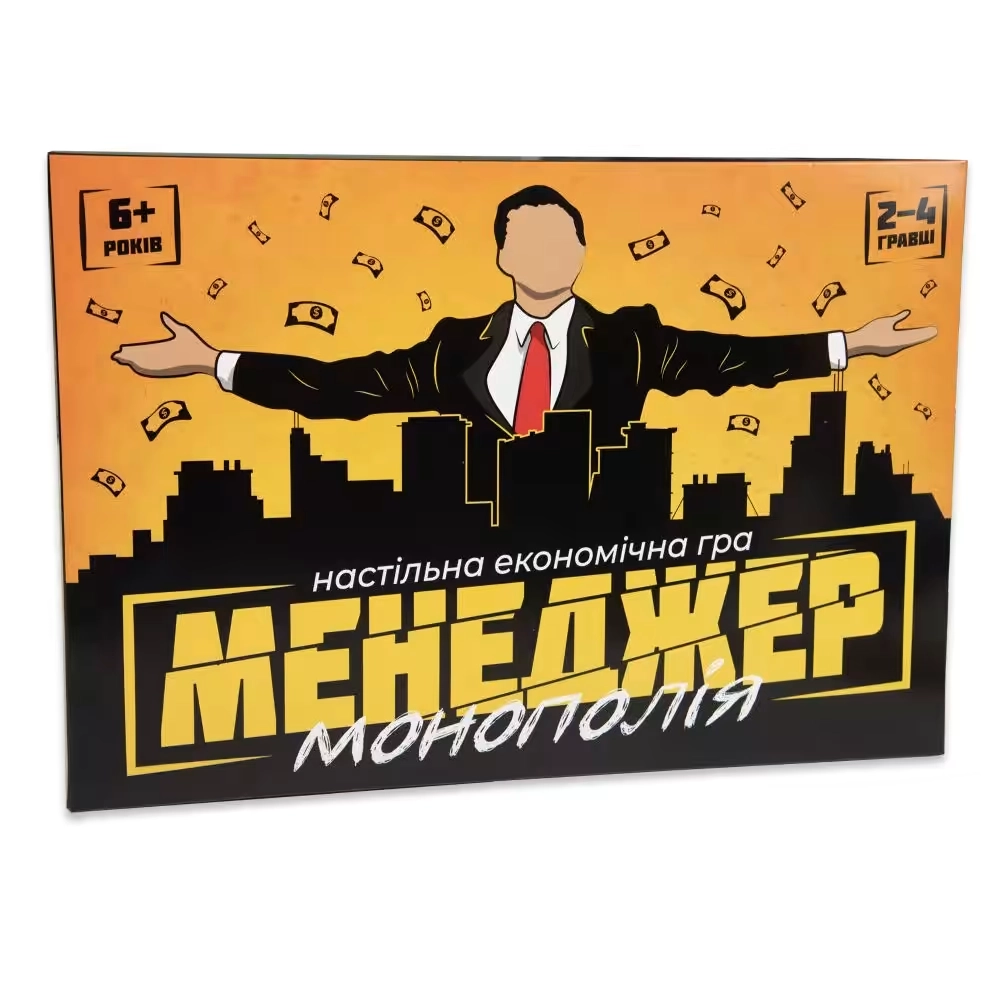 Настільна гра Менеджер економічна Strateg 30342
