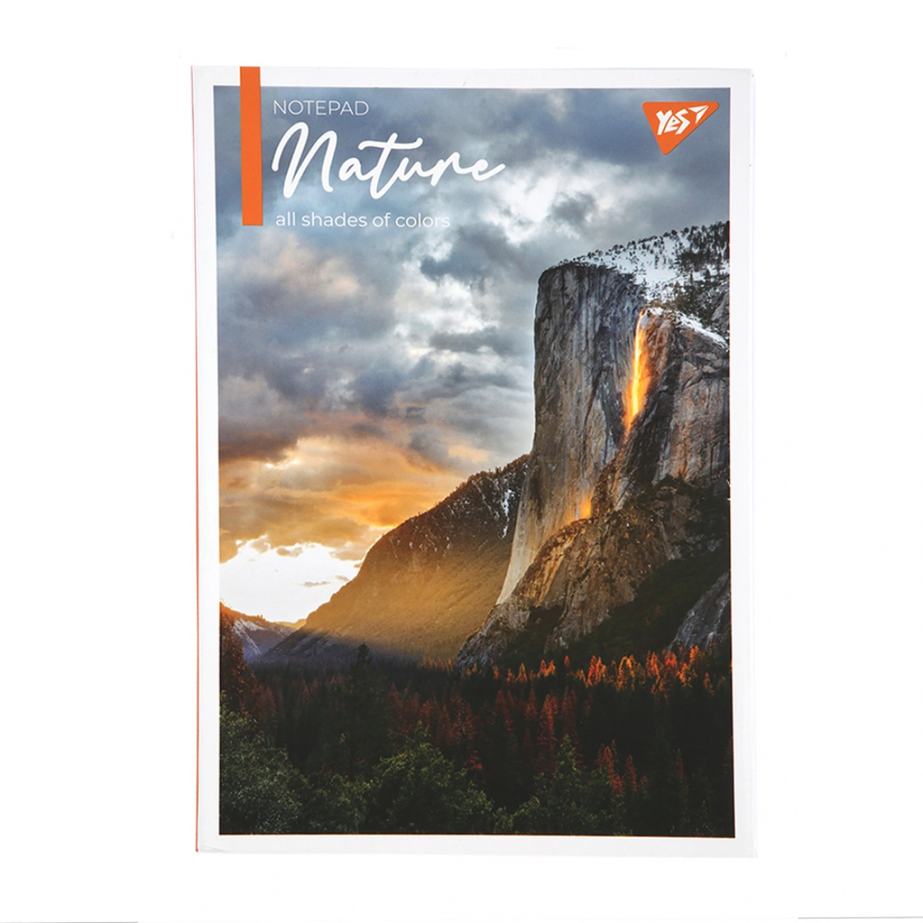 Блокнот YES А5 96 аркушів Nature клітинка — фото 2