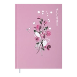 Щоденник недатований А5 Buromax Allure рожевий BM.2037-10