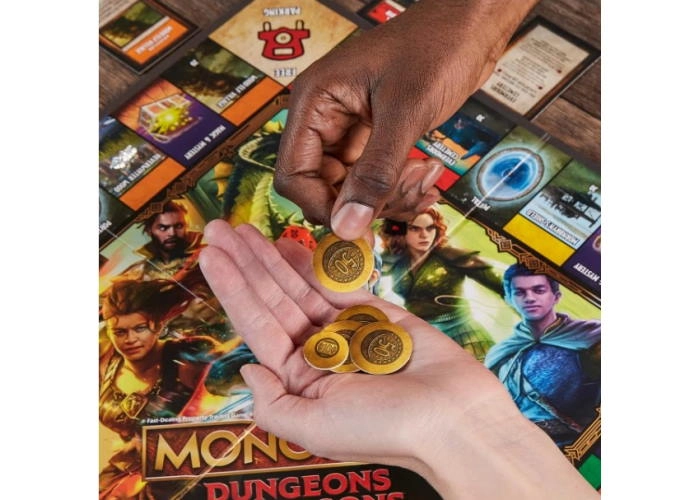 Гра настільна Monopoly Dungeons & Dragons: Honor Among Thieves Монополія D&D: Честь злодіїв Англійською F6219UE2