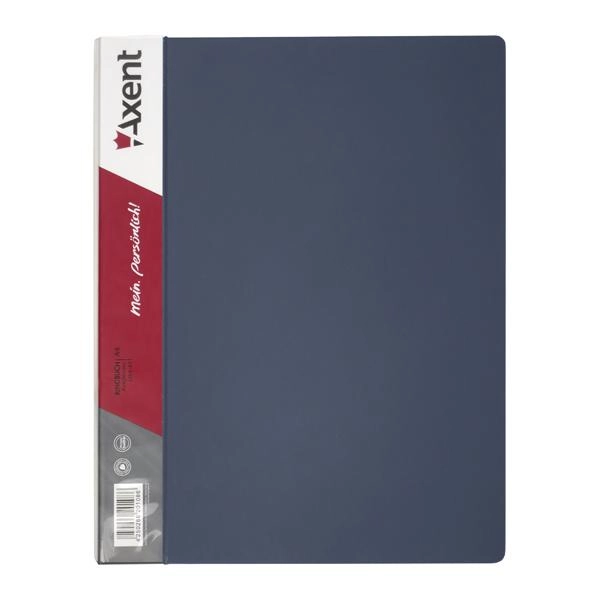 Папка-швидкозшивач А4 1304 Axent сірий