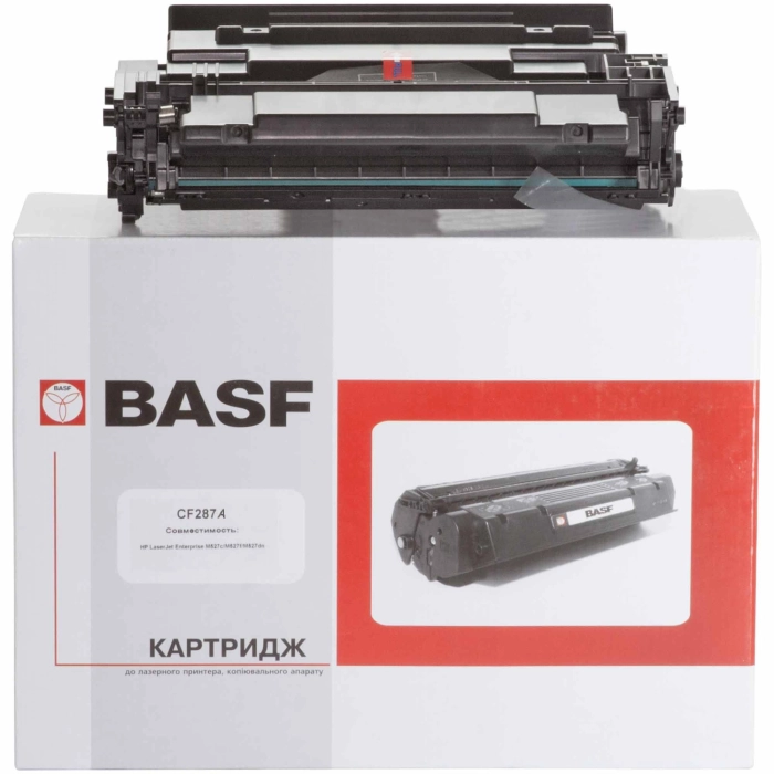 Картридж тон. BASF для HP LaserJet Enterprise M527c/M527f/M527dn аналог CF287A Black ( 9000 ст.)