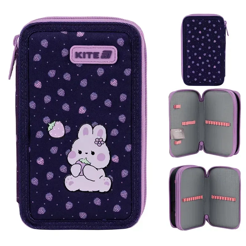 Пенал Kite 2 відділення без наповнення 623 Feel Good K25-623-3