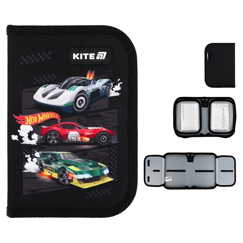 Пенал Kite 1 відділення 2 відвороти без наповнення 622-1 HW HW25-622-1