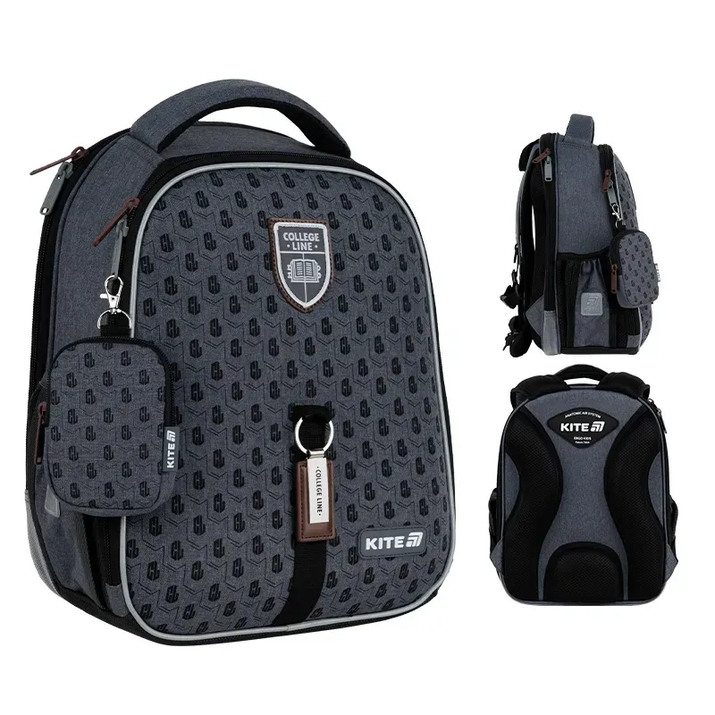 Рюкзак Kite Education ортопедичний каркасний 555 College Line Boy K25-555S-1
