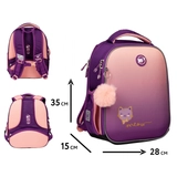 Рюкзак ортопедичний каркасний YES H-100 Happy Kitty 559839+ПОДАРУНОК