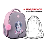 Рюкзак ортопедичний каркасний YES H-100 Doggy Princess 550104+ПОДАРУНОК