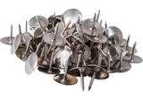 Кнопки металеві Economix нікельовані 100шт  E41101