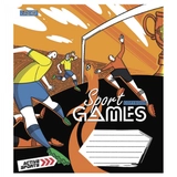Зошит 18 аркушів клітинка 1 Вересня Sport games 766571