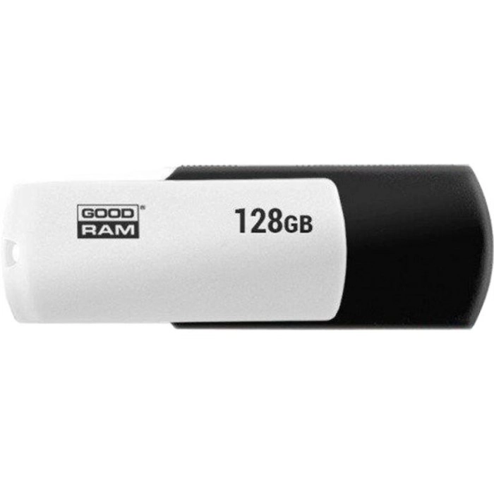USB флеш накопичувач 128GB GOODRAM UCO2 (Colour Mix) Black/White (UCO2-1280KWR11)