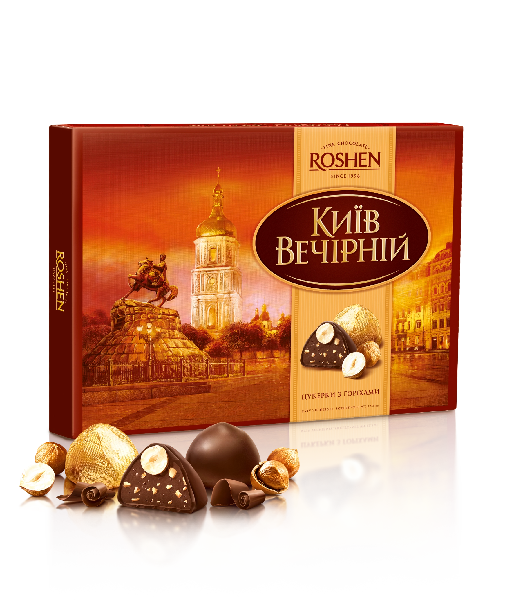 ЦУКЕРКИ Рошен Київ вечірний Gold 176г