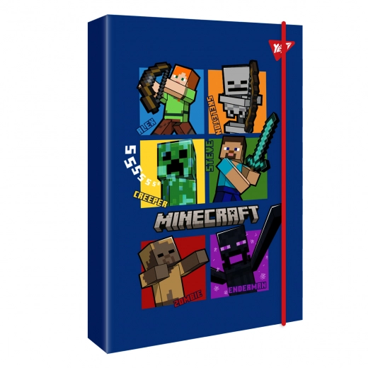 Папка для зошитів YES картонна В5 Minecraft 500238 Папка для зошитів YES картонна В5 Minecraft 500238