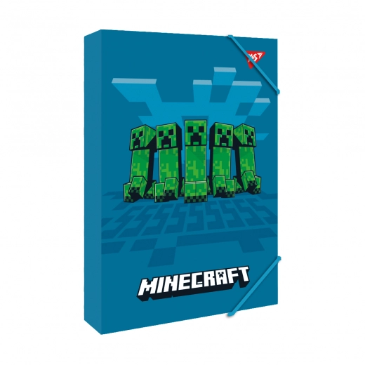 Папка для праці YES картонна A4 Minecraft 500235