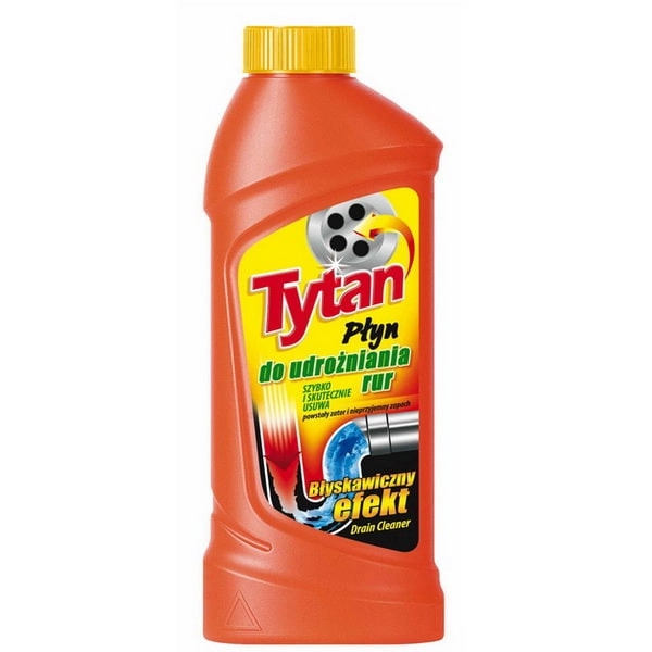 Гель для чищення каналізаційних труб Tytan 500г — фото 2