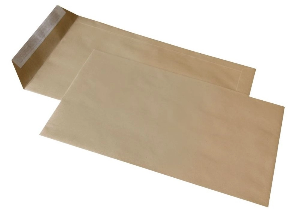 Пакет С4 СКЛ 229х324мм (0+0) крафт крафт 90 г/м²