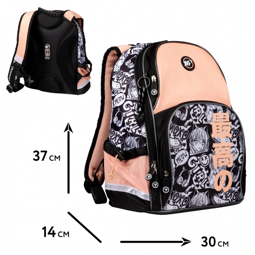 Рюкзак шкільний напівкаркасний YES S-100 Anime 559579