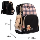 Рюкзак шкільний напівкаркасний YES S-100 Classic Bear 559577