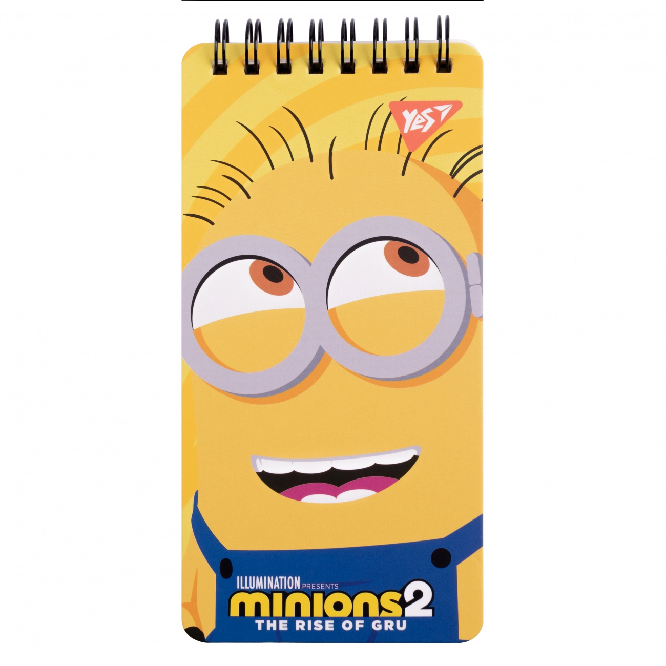 Блокнот 80х160 мм 60 аркушів подинарнавійна cпіраль Minions 151767