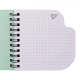 Блокнот YES 100x100/30 подвійна спіраль Pusheen крапки 151794