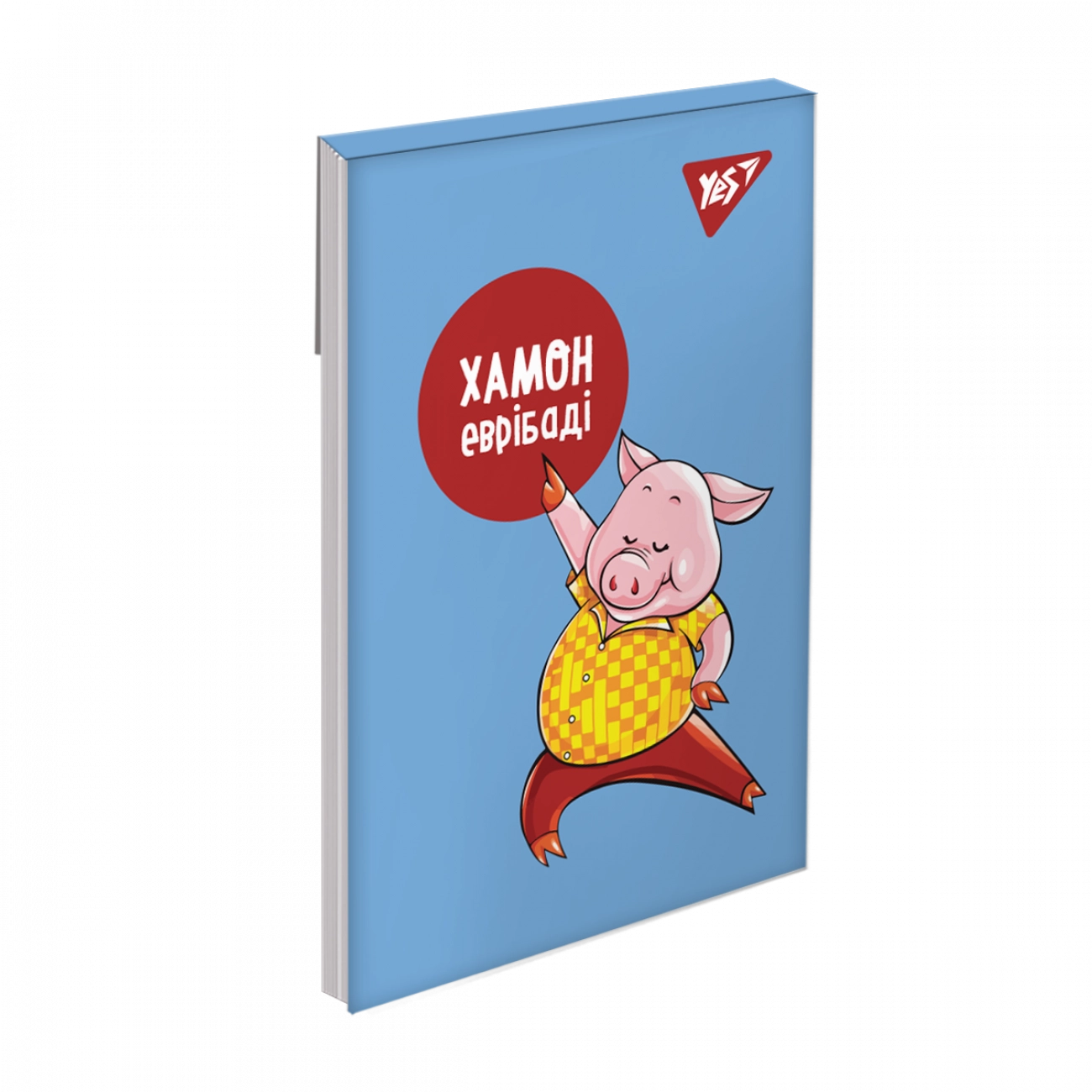 Блокнот YES А7/48 аркушів клітинка клей Cool animals 151940