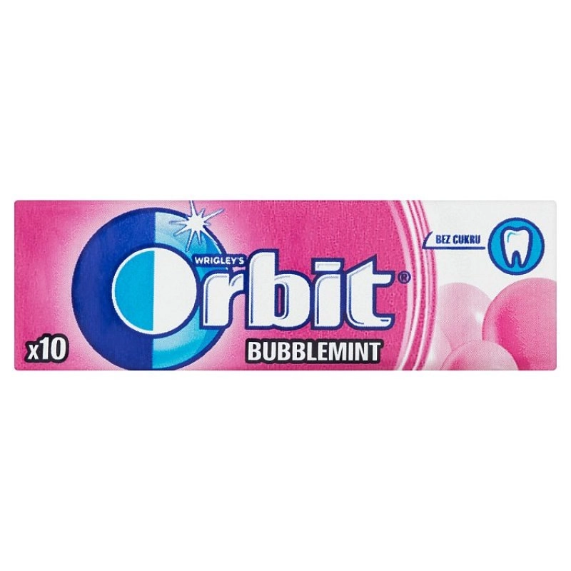 Жувальна гумка ORBIT Bubblemint 14г