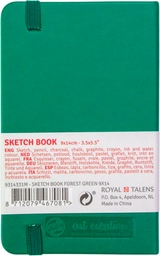 Блокнот для графіки Talens Art Creation 140г/м2 9*14см 80л Forest Green Royal Talens