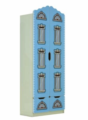 Стінка Старе місто елемент №2 800х320х2030мм Крем 16 мм 5602_Кр+ФЦ Колір