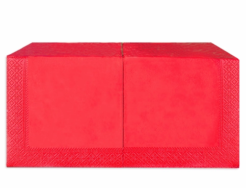 Серветка Alsupak 33х33 бордова 2-шарова 250шт