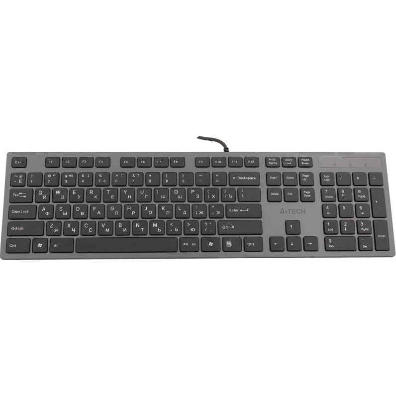 Клавіатура A4Tech KV-300H USB (Grey+Black)