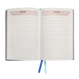 Щоденник А5 недат. Leo Planner, Azure, мякий, 352 стор., синій