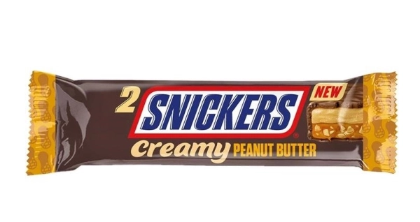 Батончик SNICKERS CREAMY арахісове масло 54,75г