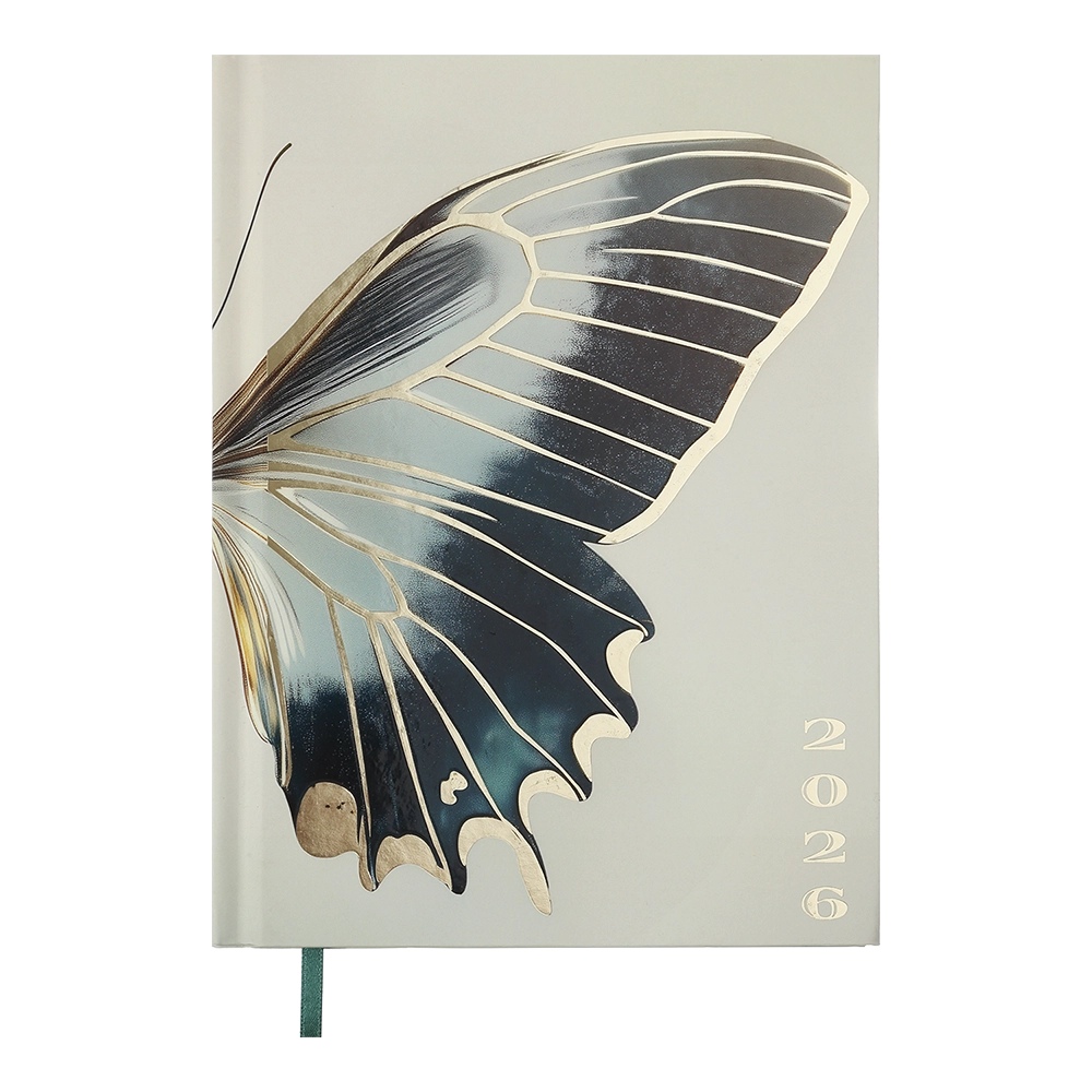 Щоденник датований A5 2026 Buromax Spoleto темно-зелений BM.2168-16