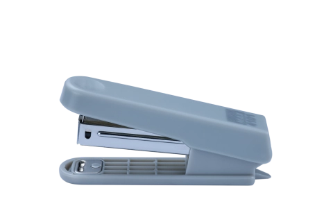 Степлер 10 аркушів Buromax JOBMAX №10 пластиковий сірий BM 4101-09