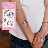 Тимчасове тату Tattooshka Обійми з єдинорогом EC-664