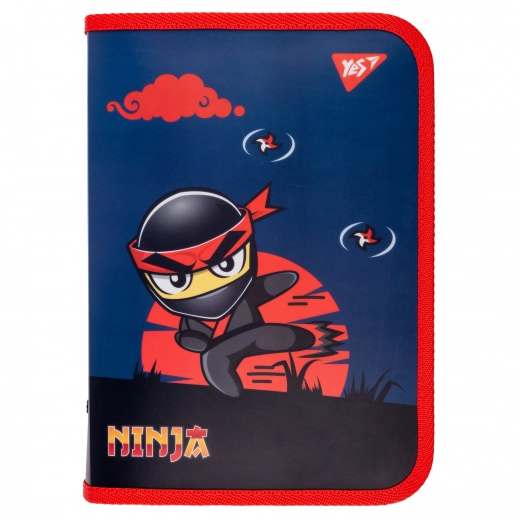 Папка для зошитів YES пласт. на блискавці В5 Ninja 492154