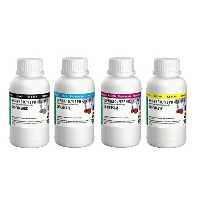 Комплект чорнил ColorWay Canon PGI-450/CLI-451 4*200 (CW-CW450/CW451SET02)